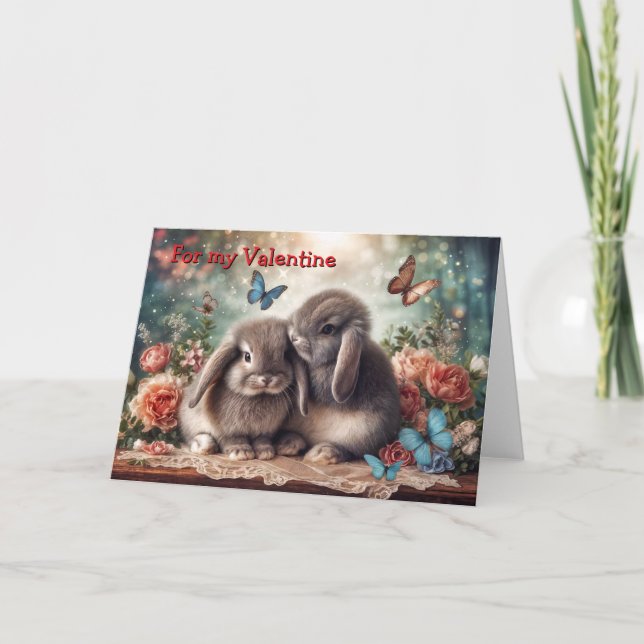 Bunny Love Card (Front)