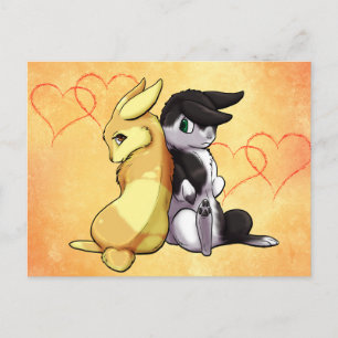 Bunny Love Postcard