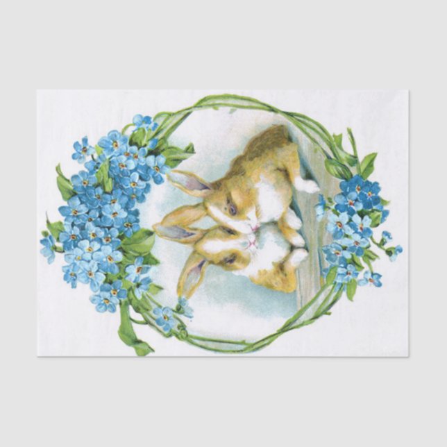 Bunny Love Tissue Paper (Front)