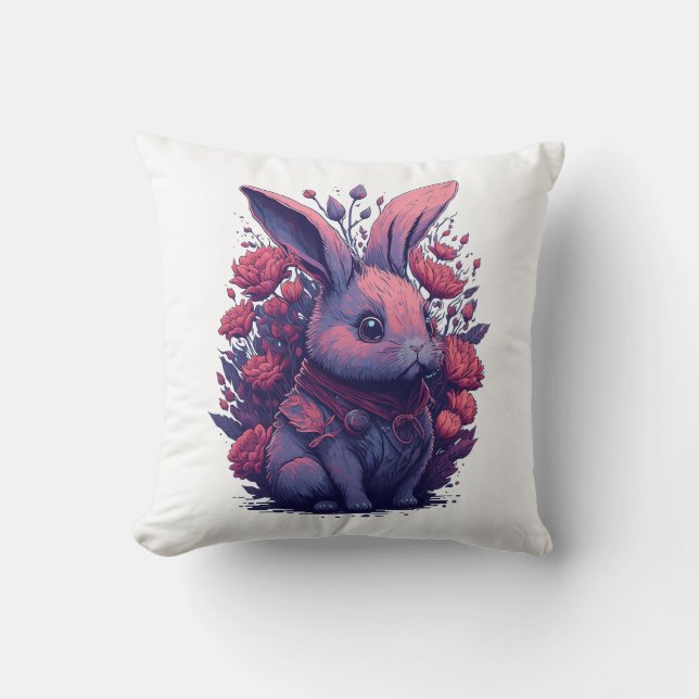 Bunny lovers Gift Cushion (Front)