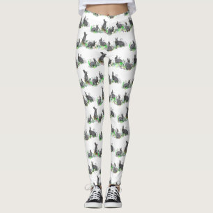 Bunny Meadow Leggings (choose colour)