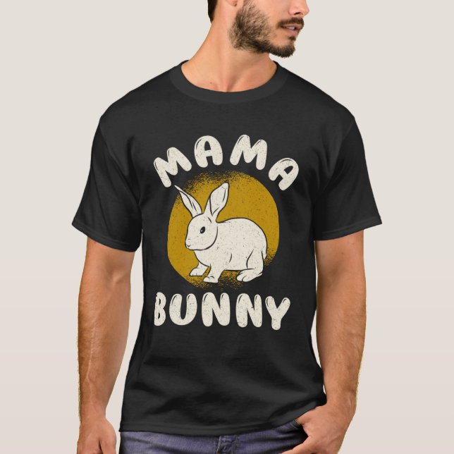 Bunny Mom Bunny Easter Friends Mother Easter T-Shirt (Front)