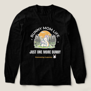 Bunny Mom Life T-Shirt, Just One More Bunny Shirt, Tri-Blend Shirt