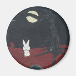 bunny moon magnet