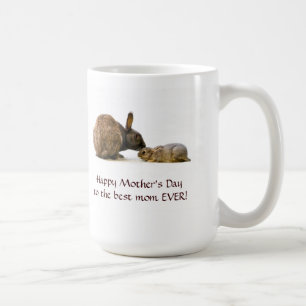 Bunny mother & baby - mugs