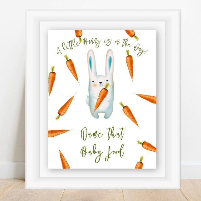 Bunny - Name that baby food Poster (Creator Uploaded)