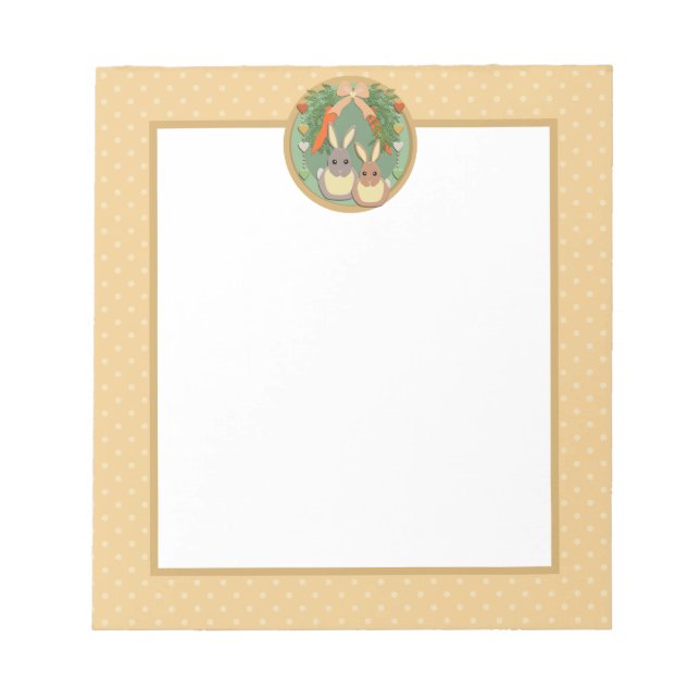 Bunny Notepad (Front)