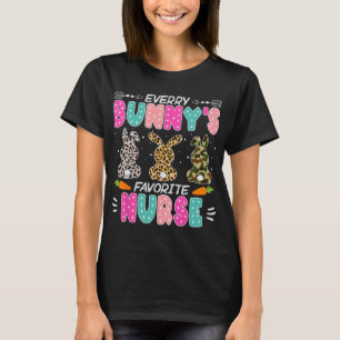 Bunny Nurse Fun Easter Day Hospital Medical Women T-Shirt
