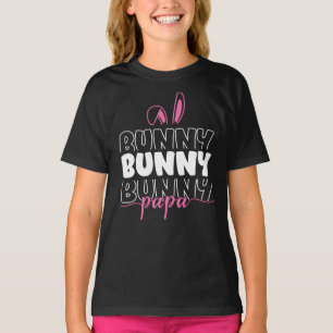Bunny Papa, Easter Family Matching T-Shirt
