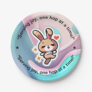 Bunny Paper Plate