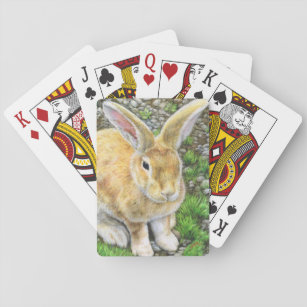 Bunny Pastel Playing Cards