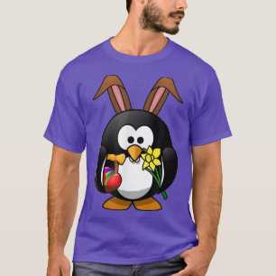 Bunny Penguin Easter Funny 2016 T-Shirt