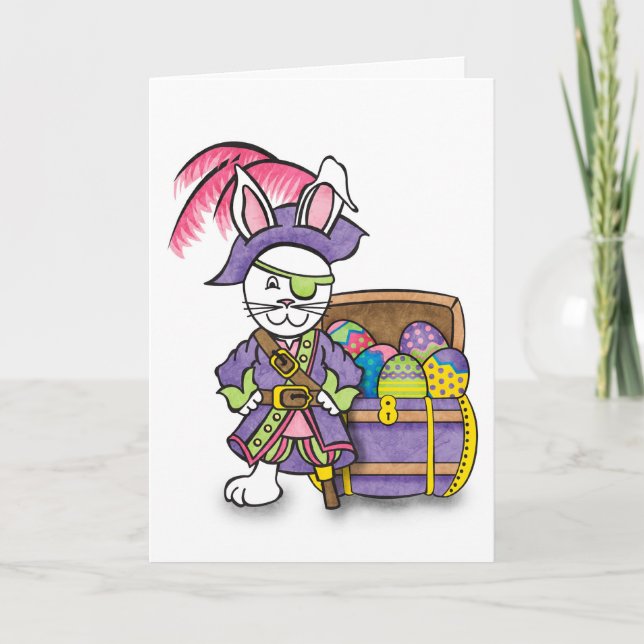 Bunny Pirate Card (Front)