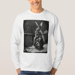 Bunny Playing a Guitar T-Shirt