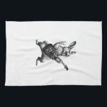 Bunny Playing Guitar Rock Star Bunny Lover Easter  Tea Towel<br><div class="desc">Bunny Playing Guitar Rock Star Bunny Lover Easter T-Shirt</div>