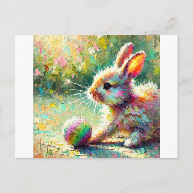 Bunny  postcard (Front)