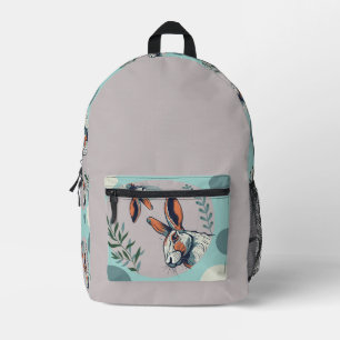 Bunny  printed backpack
