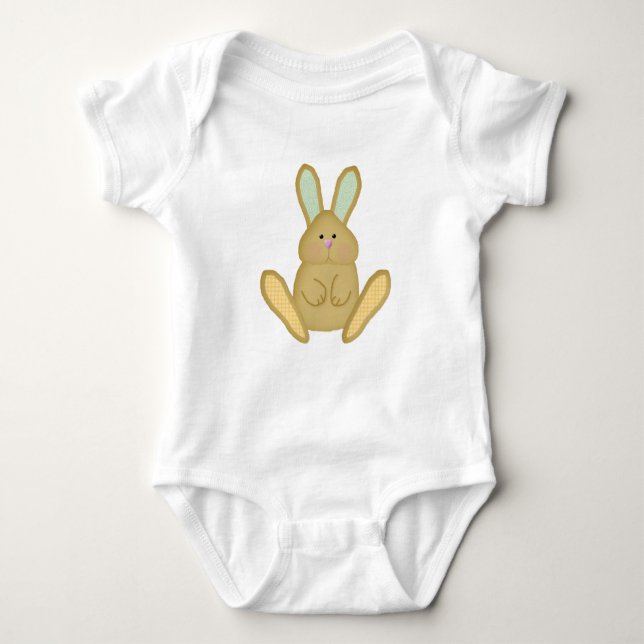 Bunny Rabbit Baby Bodysuit (Front)