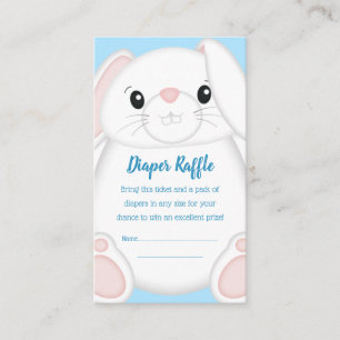 Bunny Rabbit Baby Shower Woodland Enclosure Card