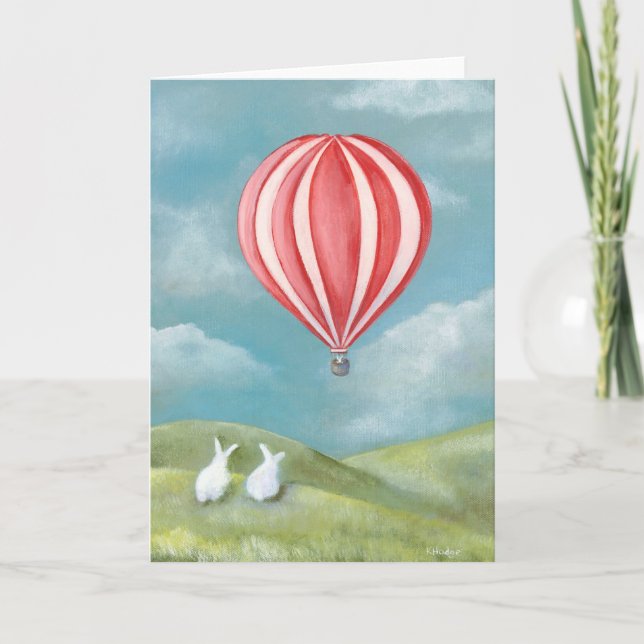 Bunny Rabbit Card (Front)