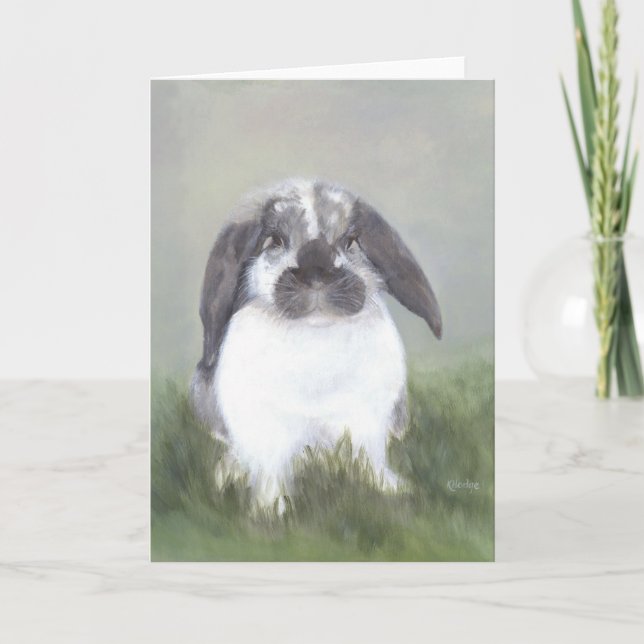 Bunny Rabbit Card (Front)