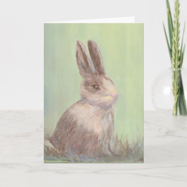 Bunny Rabbit Card (Front)