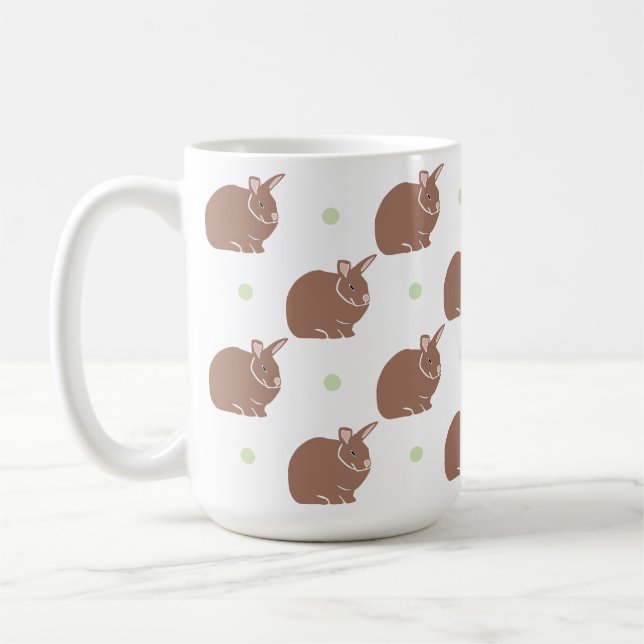 Bunny Rabbit  Coffee Mug (Left)