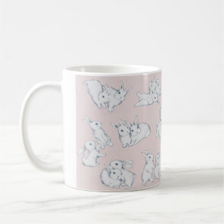 bunny rabbit coffee mug