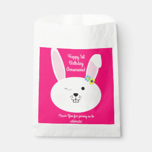 Bunny Rabbit Easter Spring Birthday Party Favour Bags