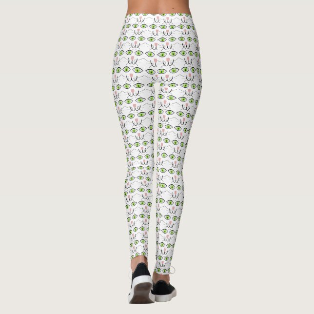 Bunny Rabbit Face Leggings (Back)