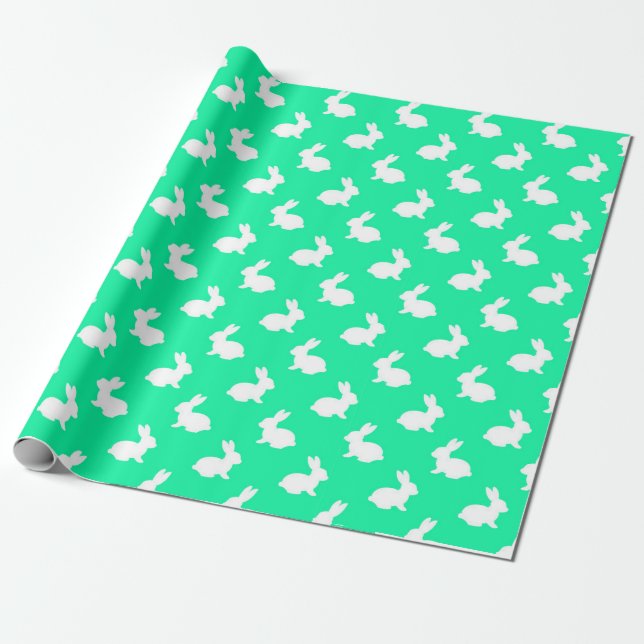 Bunny Rabbit Gift Wrap (Unrolled)