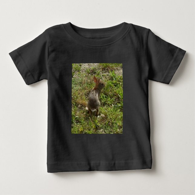 Bunny Rabbit Hare Stuff Baby T-Shirt (Front)