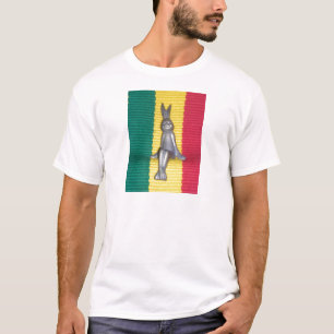 Bunny - Rabbit in Rasta Colours: A Touch of Groovy T-Shirt