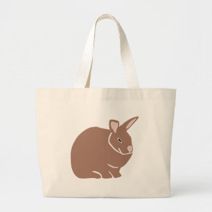 Bunny Rabbit  Large Tote Bag