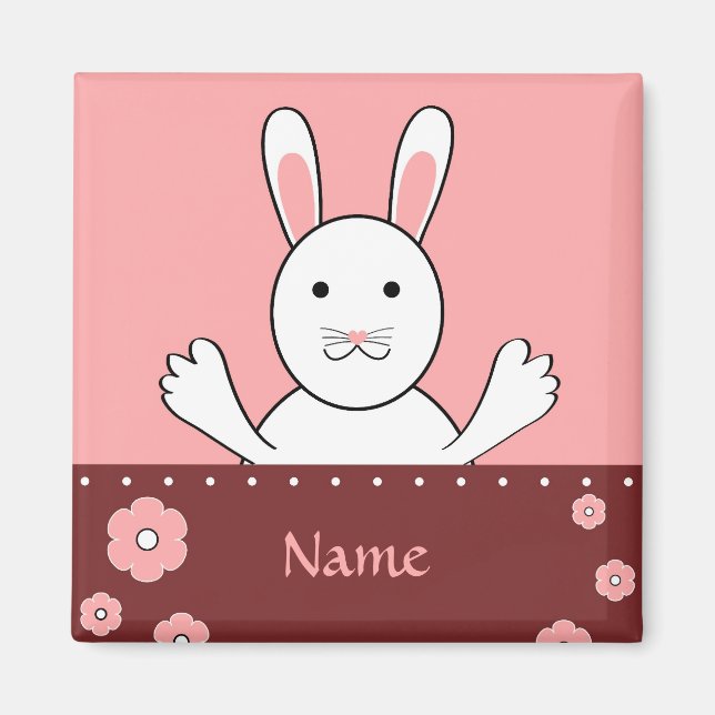 Bunny rabbit - Magnet (Front)