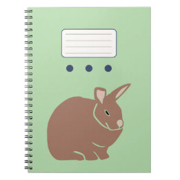 Bunny Rabbit Notebook