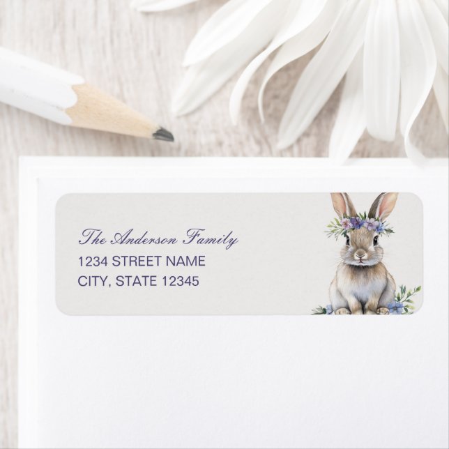 Bunny Rabbit Return Address (Insitu)