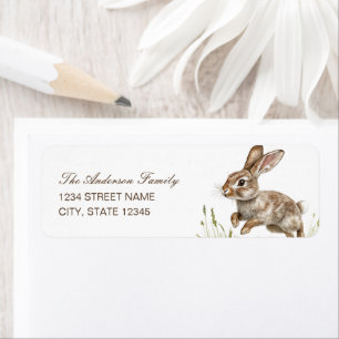 Bunny Rabbit Return Address