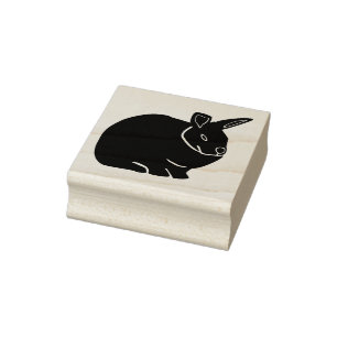 Bunny Rabbit Rubber Stamp