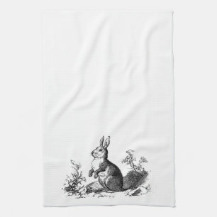 Bunny Rabbit Tea Towel