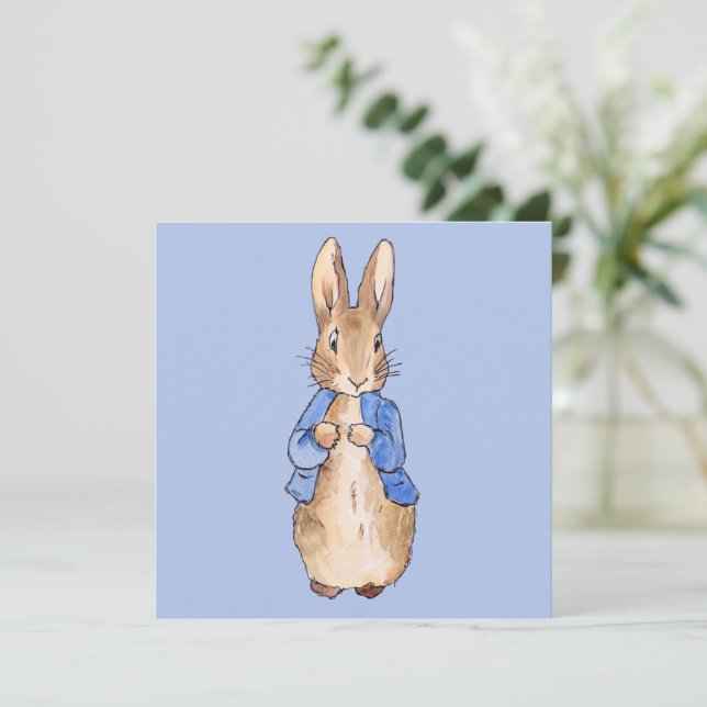 Bunny Rabbit Thank You Card (Standing Front)