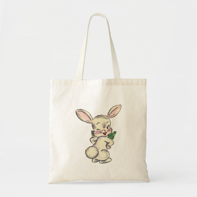 Bunny Rabbit Tote Bag (Front)