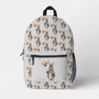Bunny Rabbit with balloons