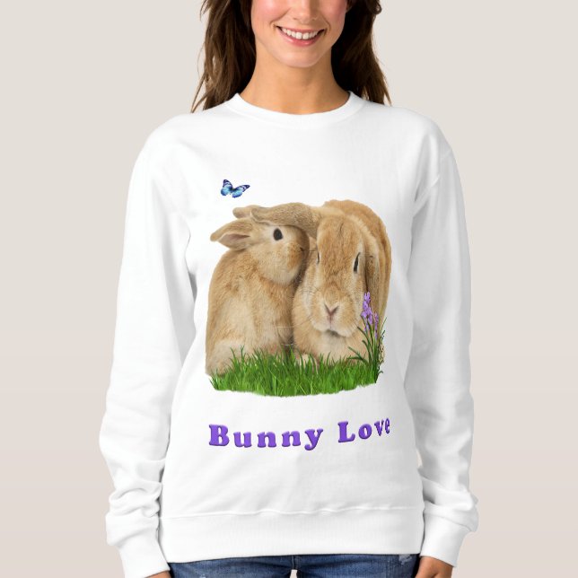 Bunny rabbitt sweatshirt (Front)