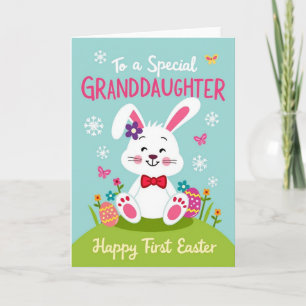 Bunny Snowflake Celebration Card