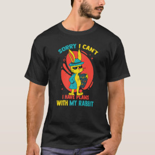 Bunny Sorry I Can T I Have Plans With My Rabbi T-Shirt