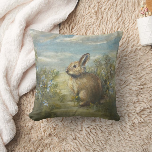 Bunny Spring Op2 Cushion (Blanket)