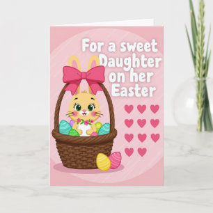Bunny Springtime Wishes Card