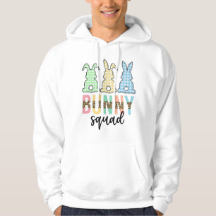 Bunny Squad Easter Egg Hunt Cute Bunny Hoodie