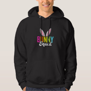 Bunny squad, matching easter rabbit ears, Easter p Hoodie